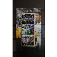 БЛОК ФУТБОЛ  ЧЕМПИОНАТ МИРА СПОРТ    MNH