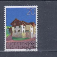 [2459] Лихтенштейн 1978. Культура.Архитектура. Гашеная марка. 2