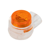 Соединитель (скотч-лок) К-1, d=0,4-0,7мм, D=1,52мм 20 штук с 1 рубля