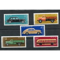 СССР серия марок 1976 г . Автомобили **