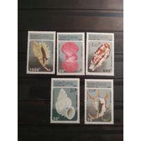 Лаос 1993 г. Раковины.