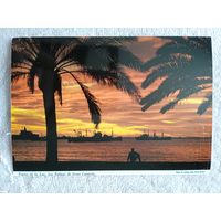 Канарские острова, залив Пуэрто-де-ла-Лус, рассвет