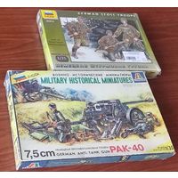 3 сборных модели 1/35: Виды войск ВОВ. Вермахт.