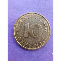Германия ФРГ 10 пфеннигов 1994 F