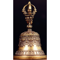 Колокольчик в Восточном стиле Бронза