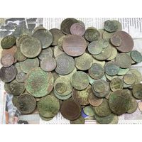 Набор царских медных монет 200 шт.