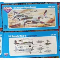 NOVO 1/72 F187 DH-98 Mosquito оригинальная коробка (верх + низ)