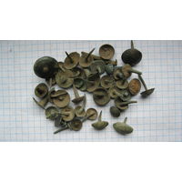 Гвозди старинные . Бронза. 40 шт.