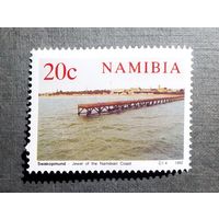 Марка Намибия 1992 год город Свакопмунд