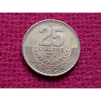 Коста-Рика 25 колон 2001 г.