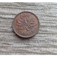 Werty71 Канада 1 цент 1943 Герог 6