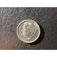 Бельгия. 1 франк.1995. С 20 копеек. Распродажа коллекции. Смотрите другие лоты.