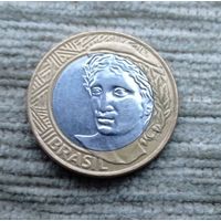 Werty71 Бразилия 1 реал 2009 Биметалл