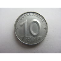 ГДР 10 пфеннигов  1950