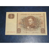 Швеция 5 Крон 1956