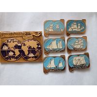 Значки корабли