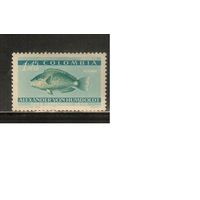 Колумбия-1960(Мих.906) , **  , Морская  Фауна, Рыбы,