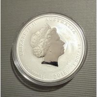 1 доллар 2018 г. Австралия-Год собаки