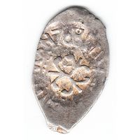 Деньга ~1485-1505 Иван III Васильевич (Великий) Трилистник чеканка в Москве _состояние XF