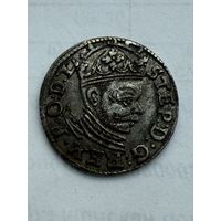 Старт с 1 рубля! Трояк(3гроша) 1583 Рига Стефан Баторий. Смотрите другие лоты много распродаж!!!