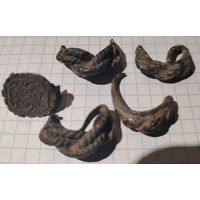 Уставшие, ложно витые, витые колечки.