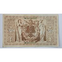 1910 год Германия 1000 марок