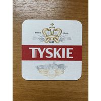 Подставка под пиво Tyskie No 3
