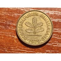 Германия 5 пфеннигов 1979 F