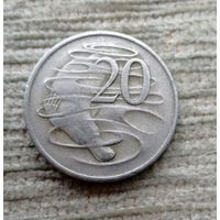Werty71 Австралия 20 центов 1969 Утконос