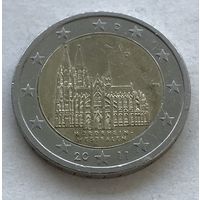 Германия 2 евро 2011 - Кёльнский собор, Северный Рейн - Вестфалия (D - Мюнхен)