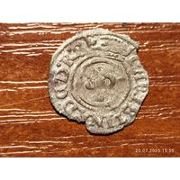 Ливония рижский солид Кристина 1648