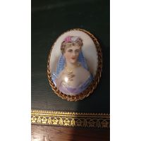 Брошь Лимож 1920-1930