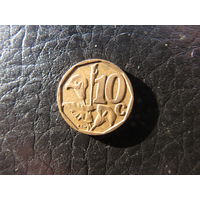ЮАР.20 центов.1997. С 20 копеек. Распродажа коллекции. Смотрите другие лоты.