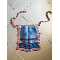 Танцевальный передник БССР 70-х: ручная вышивка (шерсть, вискоза)