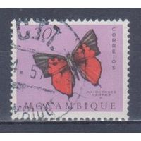 [1073] Португальский Мозамбик 1953. Фауна.Бабочка.0,30э. Гашеная марка.