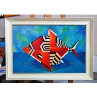 "Параллели" масло, холст, рама