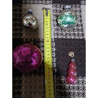 Ёлочные игрушки СССР. Старт с 2-х рублей. Смотрите другие лоты, много интересного.