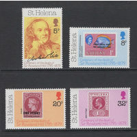Почта Остров Святой Елены /St. HELENA 1979** Роуленд Хилл 100 лет со дня смерти, Марки на марках