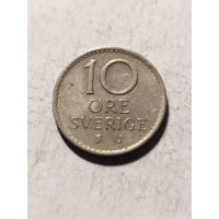 Швеция 10 оре 1972