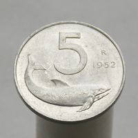 Италия 5 лир 1953
