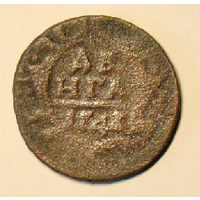 Денга 1743  (2) , гурт не каталожный