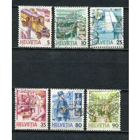Швейцария - 1986 - Почта - (ном. 25 с повреждением) - [Mi. 1321-1326] - полная серия - 6 марок. Гашеные.  (Лот 32HY)-TG3P47