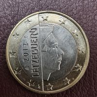 Люксембург 1 евро 2012
