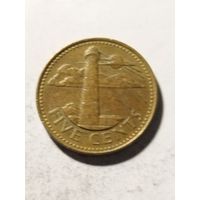 Барбадос 5 центов 1991