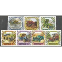Монголия. Старые автомобили. 1980г. Mi#1328-34. Серия.