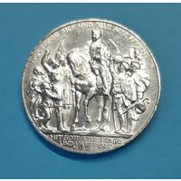 Германия. 3 марки. 1913 год. 100 лет победы над Францией. Отличная! Блеск, рельеф! Серебро