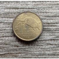 Werty71 Уругвай 1 песо 2011 Броненосец