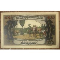 Нодгельд 100 пфеннигов 1921 год. Моншау. Веймарская республика