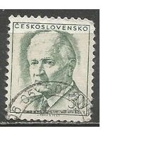 Чехословакия. Президент Свобода. 1970г. Mi#1920.