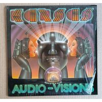 KANSAS - Audio-Visions (USA винил LP 1980 вставка)